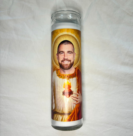 St. Travis Kelce Candle