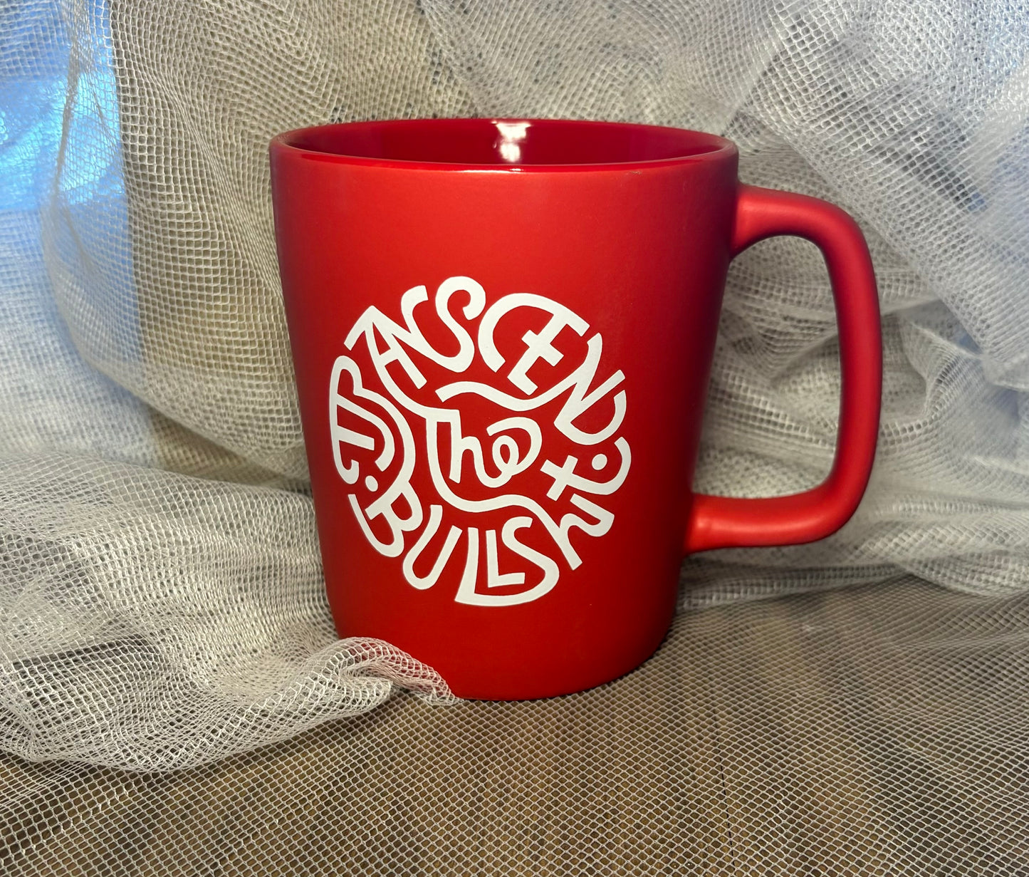 Transcend the Bullshit Mug