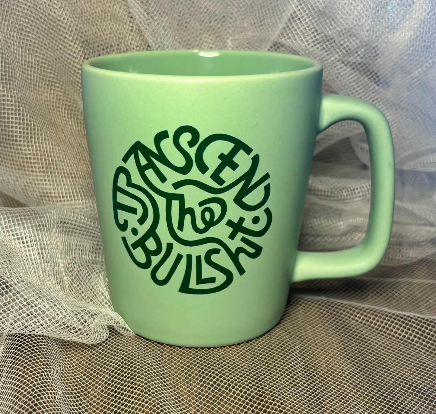 Transcend the Bullshit Mug