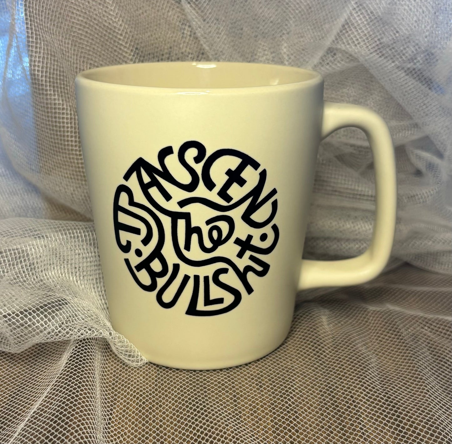 Transcend the Bullshit Mug