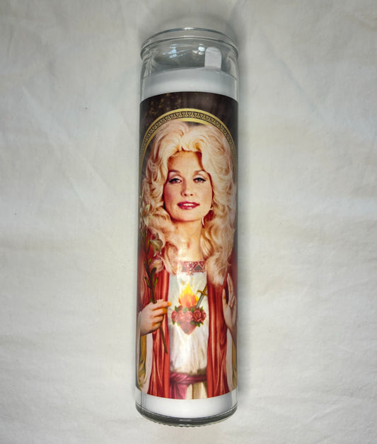 St. Dolly Parton Candle